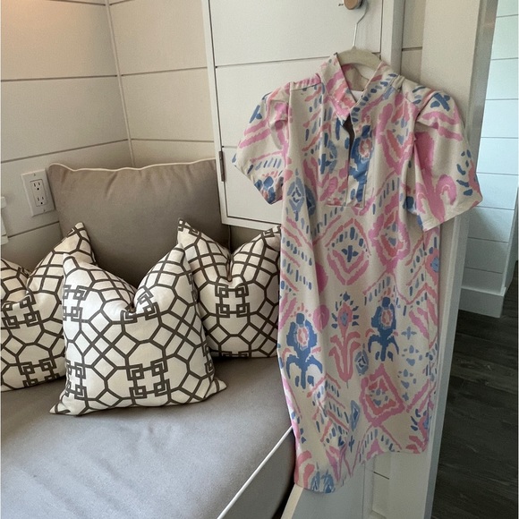 NWOT Dudley Stephens Parker Puff Sleeve Dress in Luxe Stretch - Picture 6 of 10